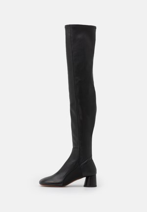 GLOVE BOOT - Over-the-knee boots - black
