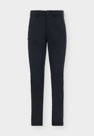 Fjällräven, ABISKO TRAIL STRETCH TROUSERS  - Панталони за открито - black