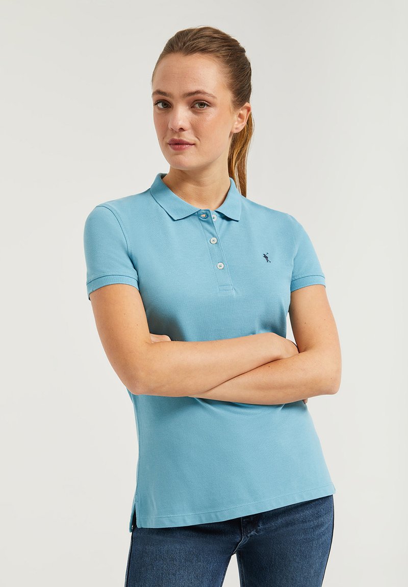 Polo Club SHORT SLEEVE Poloshirt blue/blau Zalando.de