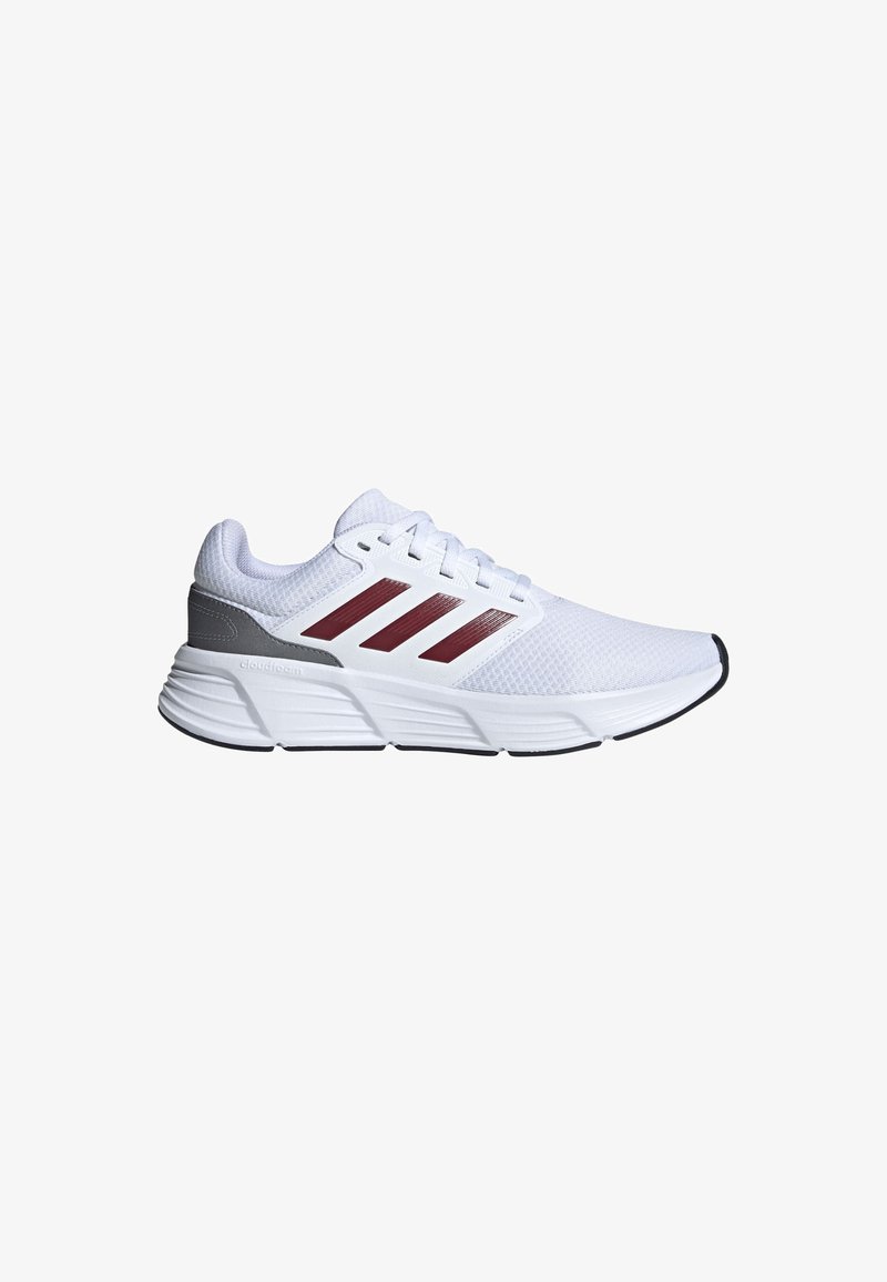adidas Performance GALAXY 6 M - Scarpe da corsa su strada - cloud white shadow red iron metallic