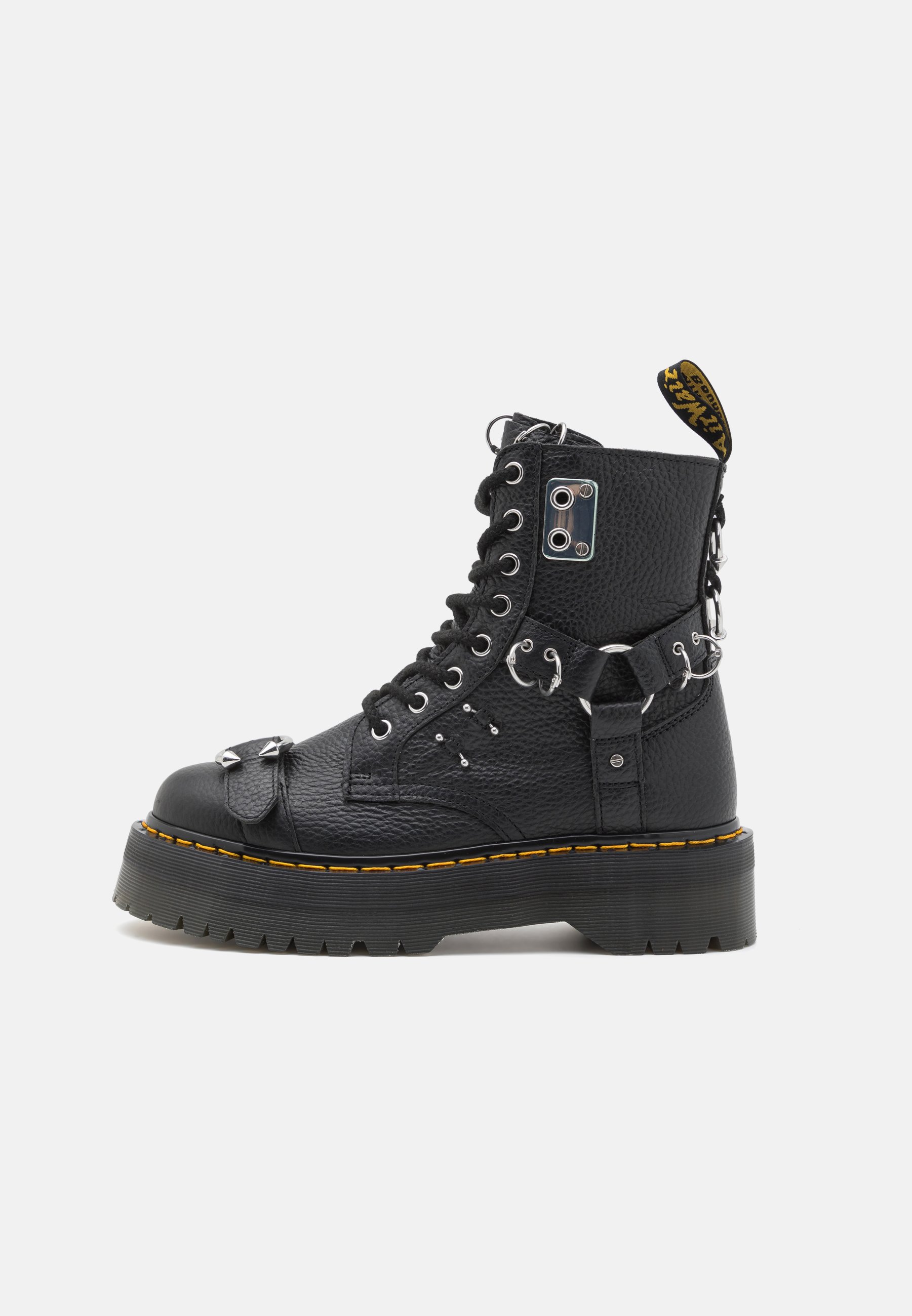 Dr. Martens JADON HDW UNISEX - Plateaustiefelette - black/schwarz 