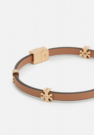 Tory Burch ELEANOR BRACELET - Náramok - gold-coloured/classic chestnut