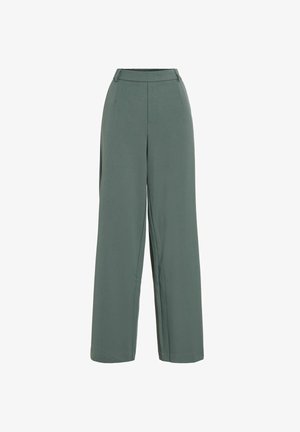 VILA, VIVARONE HW WIDE PANT - NOOS - Broek - balsam green