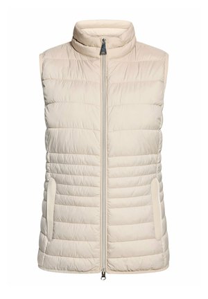 Betty Barclay, BETTY BARCLAY MIT STEHKRAGEN STEPPWESTE - Bodywarmer - beige