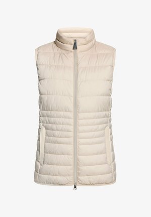 Betty Barclay, BETTY BARCLAY MIT STEHKRAGEN STEPPWESTE - Bodywarmer - beige