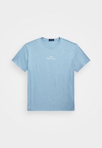 SHORT SLEEVE UNISEX - Marškinėliai su spaudiniu - modern blue heather