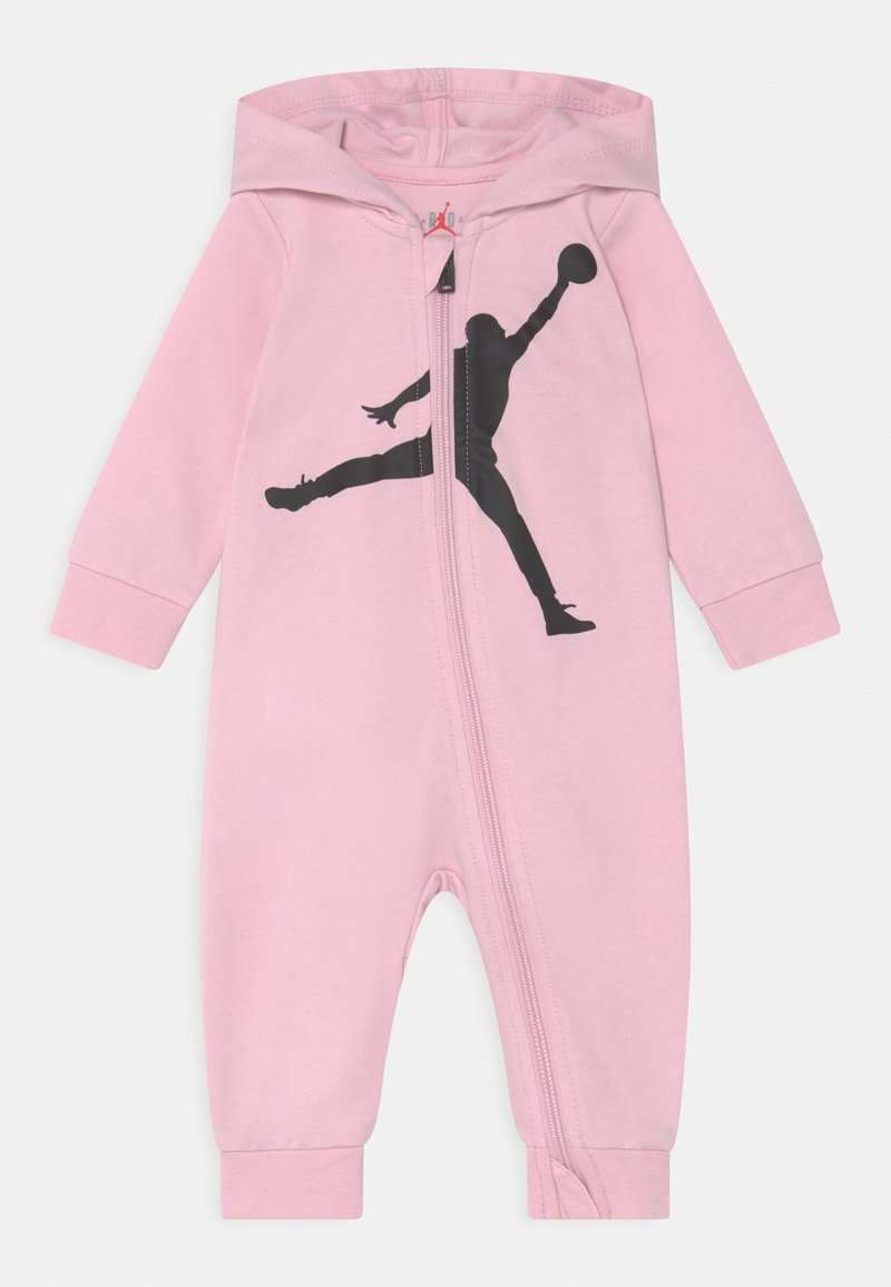 Jordan JUMPMAN HOODED COVERALL Jumpsuit pink foam/pink Zalando.at