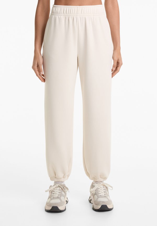 SOFT TOUCH BRUSHED - Jogginghose - mottled beige