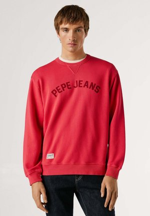 GIO CREW - Felpa - summer red