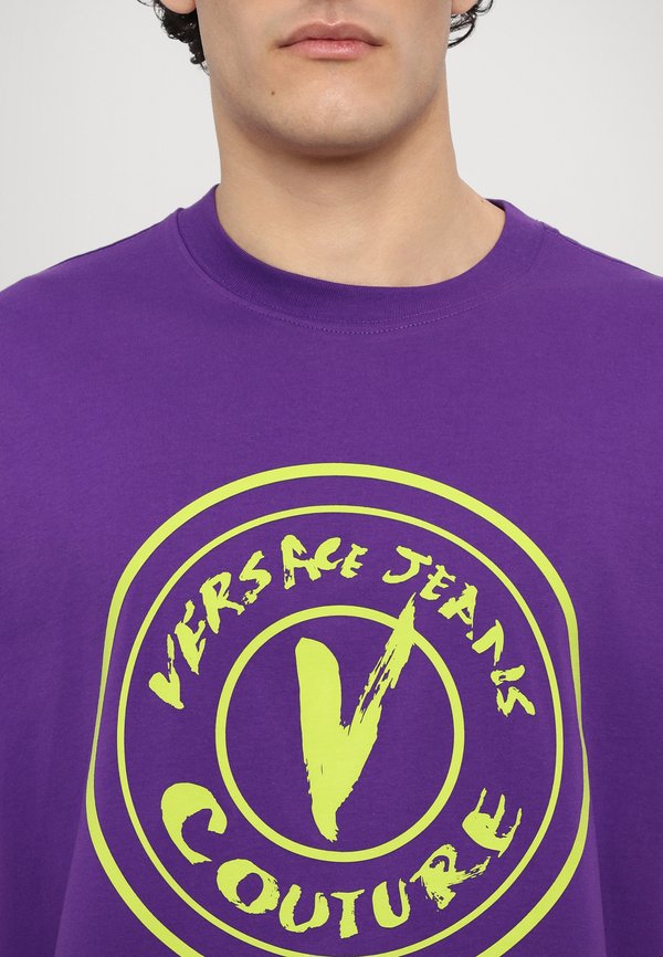 Print T-shirt - iris purple3