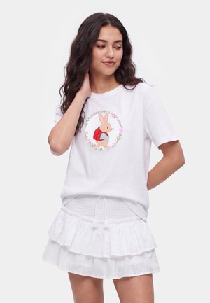 myMo, POP - T-shirt con stampa - white