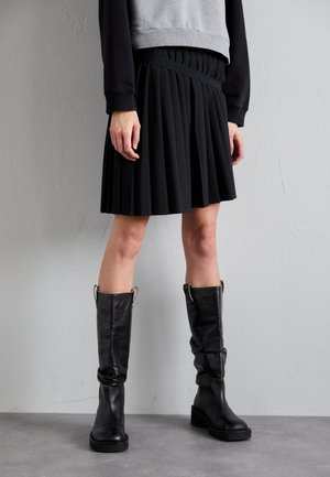 MM6 Maison Margiela SKIRT - Πλισέ φούστα - black