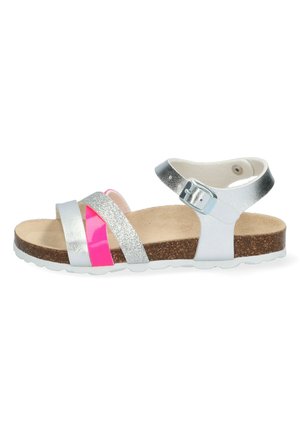 SAAR SPAIN - Riemensandalette - pink/.silver