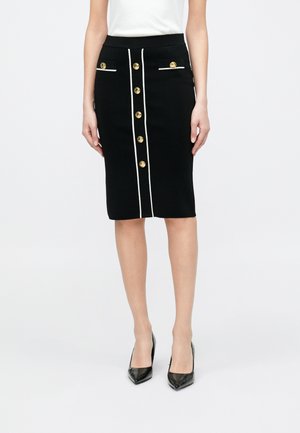 NOEMI PENCIL SKIRT - Ozko oprijeto krilo - black