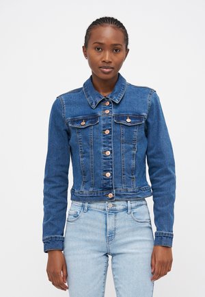 Vero Moda Petite VMLUNA SLIM JACKET MIX  - Denim jacket - medium blue denim