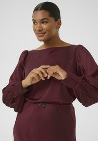 Kaffe Curve MALORIE - Bluse - windsor wine