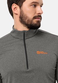 Jack Wolfskin SKY THERMAL HZ - Langarmshirt - smokey grey
