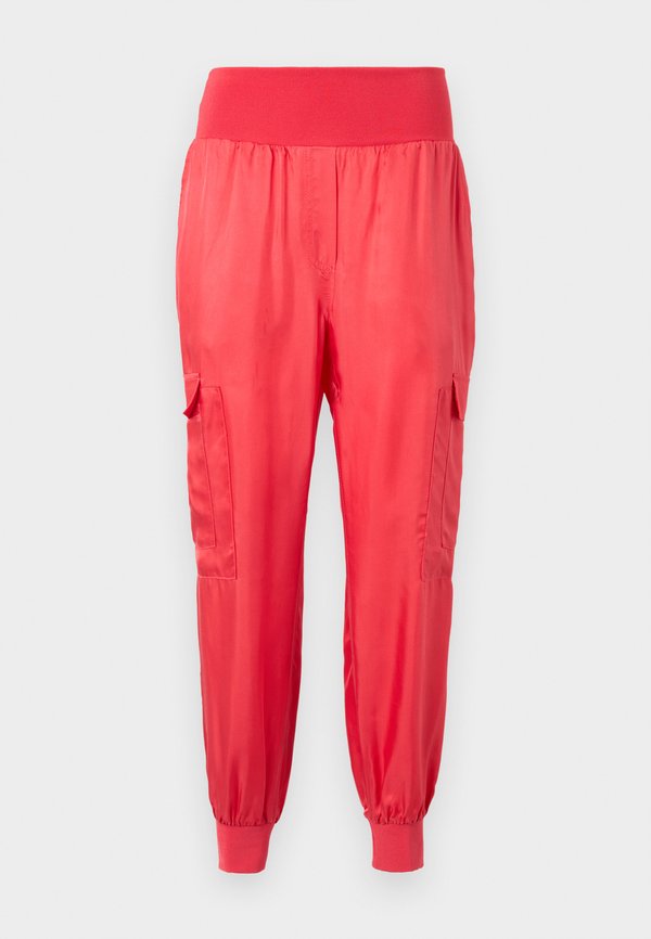 GILES PANT - Cargo trousers - cherry lemon2