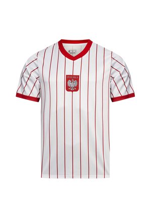 Jelex, POLEN TRIKOT RETRO HISTORY - T-Shirt print - white/red