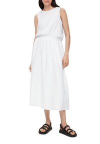 s.Oliver MIT CUT OUT - Freizeitkleid - weiß
