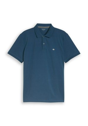 TOM TAILOR, BASIC POLO WITH CONTRAST - Poloshirt - nighttime blue