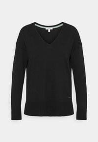 Esprit Stickad tröja - black