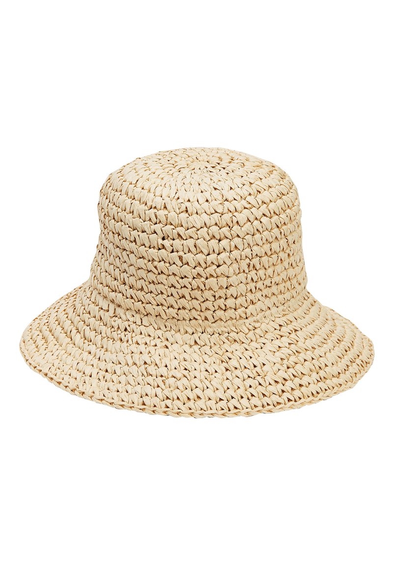 Next NEUTRAL BUCKET STRAW HAT Hut beige Zalando.ch