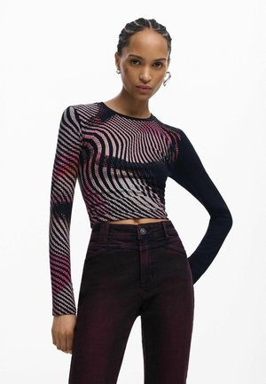 WAVES  - Pikkade varrukatega topp - grey