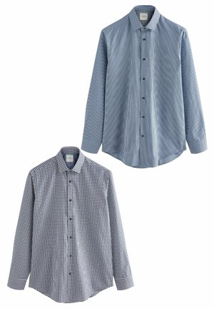 2 PACK - Marškiniai - blue black gingham