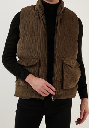 Waistcoat - khaki