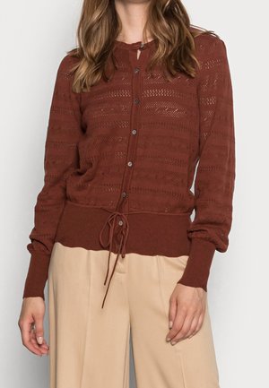 Vest - brown