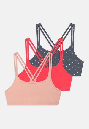 3 PACK - Bustier - pink/rose