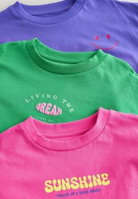 Next REGULAR FIT -   3 PACK SET - Pyžamová sada - green pink