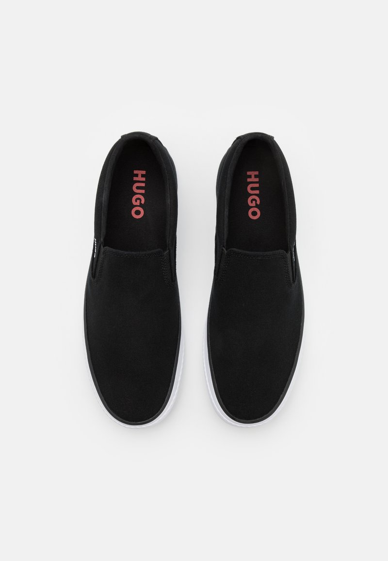 Herren Slipper | HUGO DYER Slipper black/schwarz - QC90607 Herren Slipper | HUGO DYER Slipper black/schwarz - QC90607