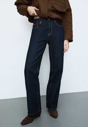 Stradivarius D92 - Široké džíny - used denim