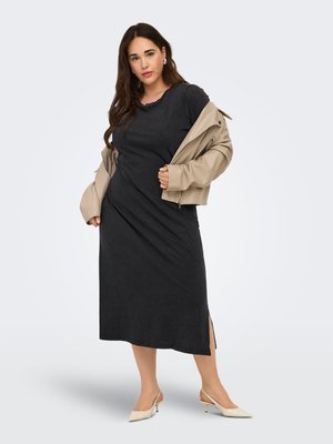ONLY Carmakoma, CARMIKA Short - Vestido sudadera - black