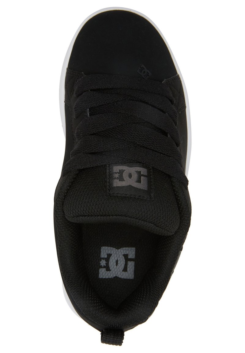 Kinder Sneaker low | DC Shoes COURT GRAFFIK Sneaker low black/gum/schwarz meliert - JD39317 Kinder Sneaker low | DC Shoes COURT GRAFFIK Sneaker low black/gum/schwarz meliert - JD39317