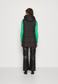 ONLY ONLASTA PUFFER WAISTCOAT - Smanicato - black
