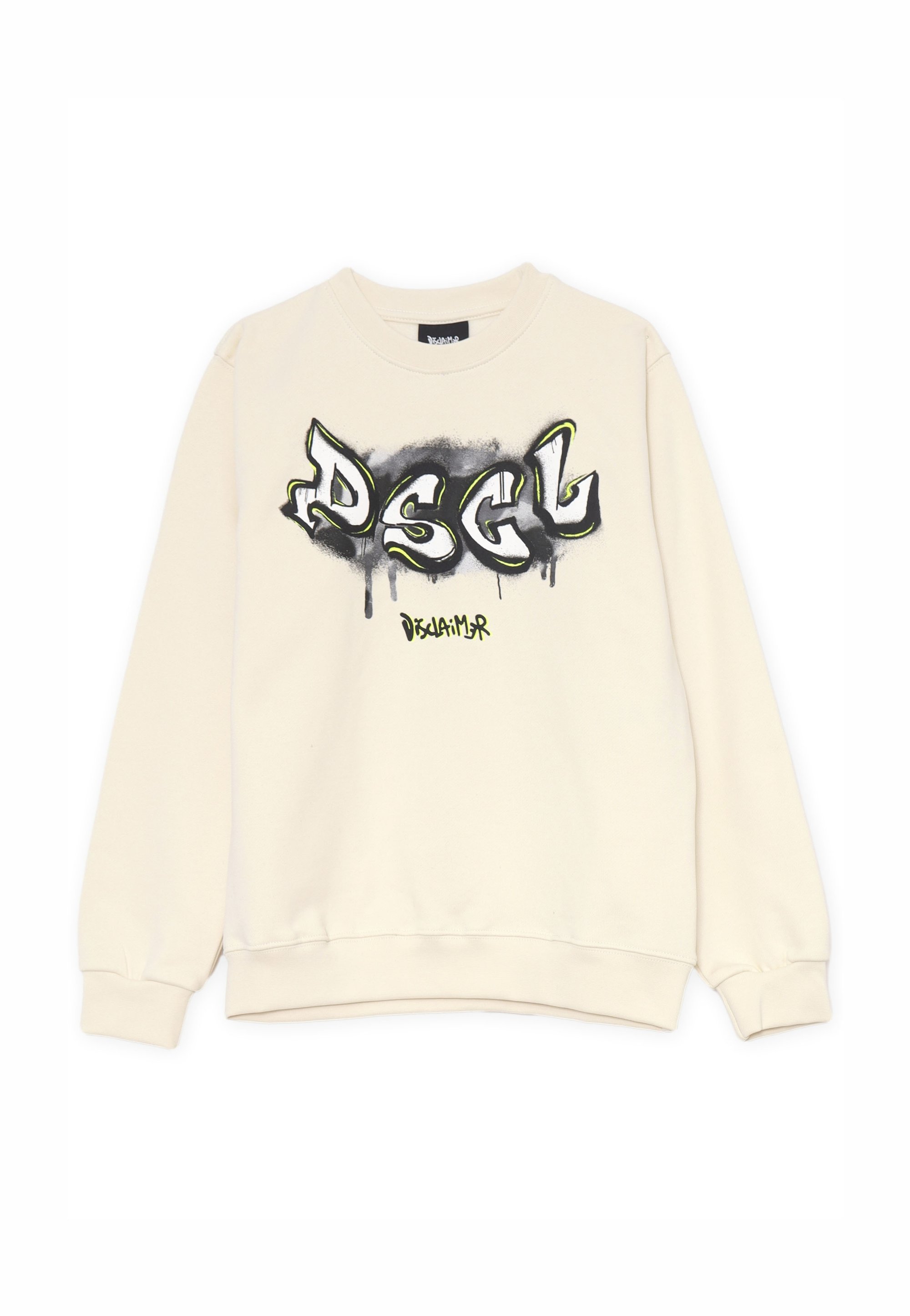 Sweatshirt Disclaimer Felpa Sweatshirt Felpa Disclaimer Beige