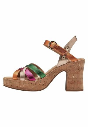 s.Oliver, Sandales à talons hauts - multi-coloured