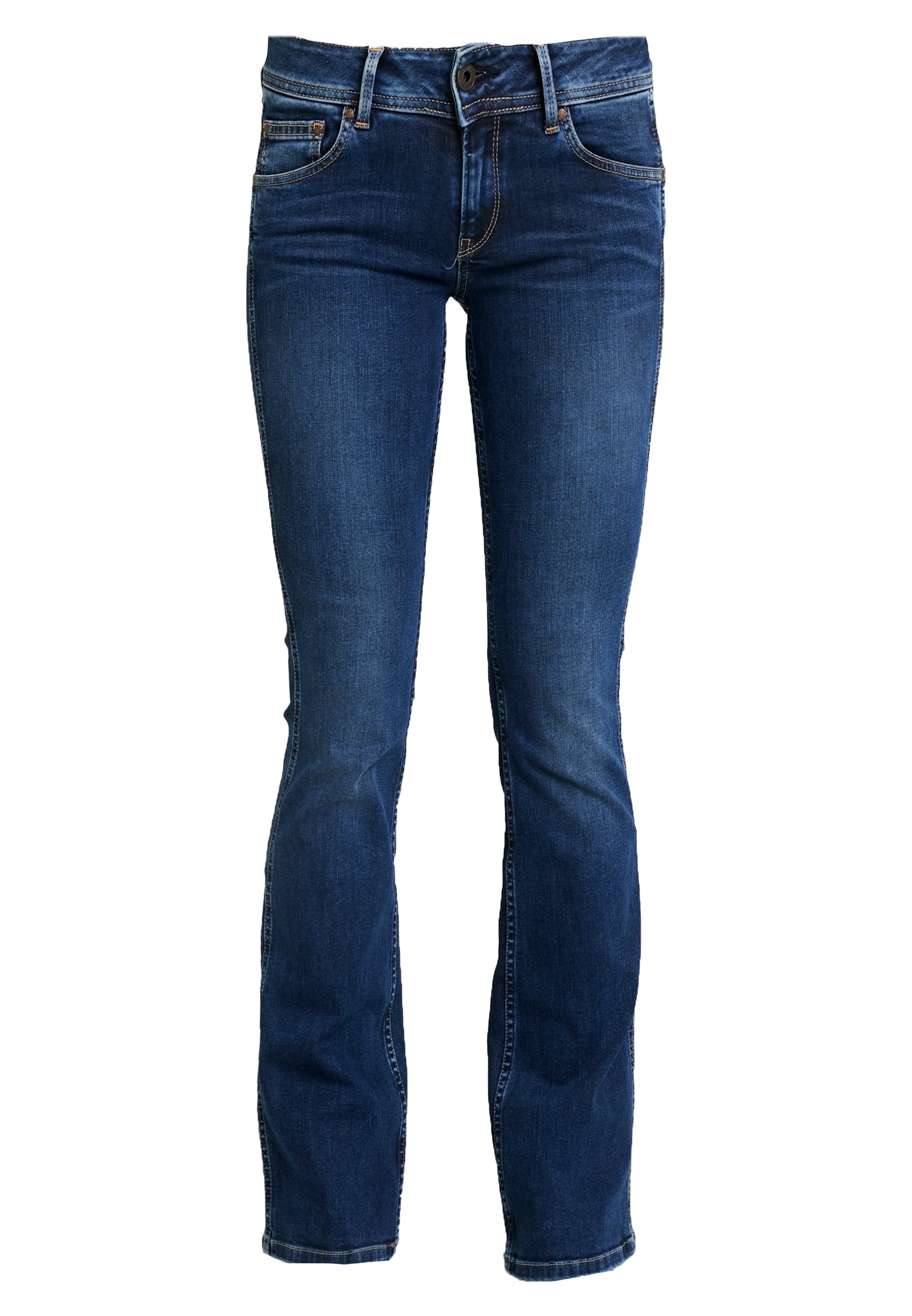 pepe jeans regular fit low waist flare