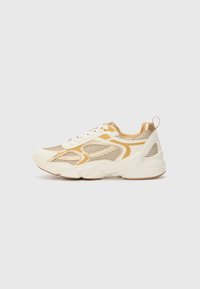 Zapatillas - white/gold-coloured/beige