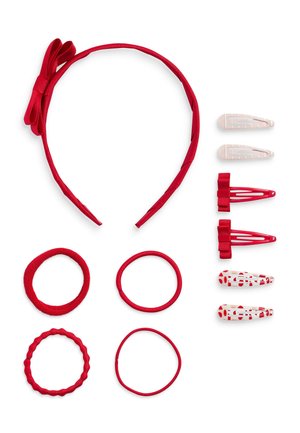 BACK TO SCHOOL HAIR SET - Plaukų formavimo priemonė - red