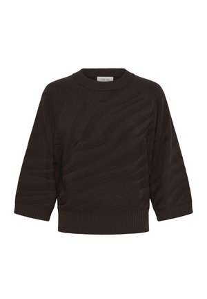 Cream, CRDELA KNIT PULLOVER - Svetrík - java