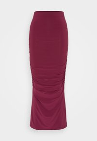 Maxi skirt - dark purple