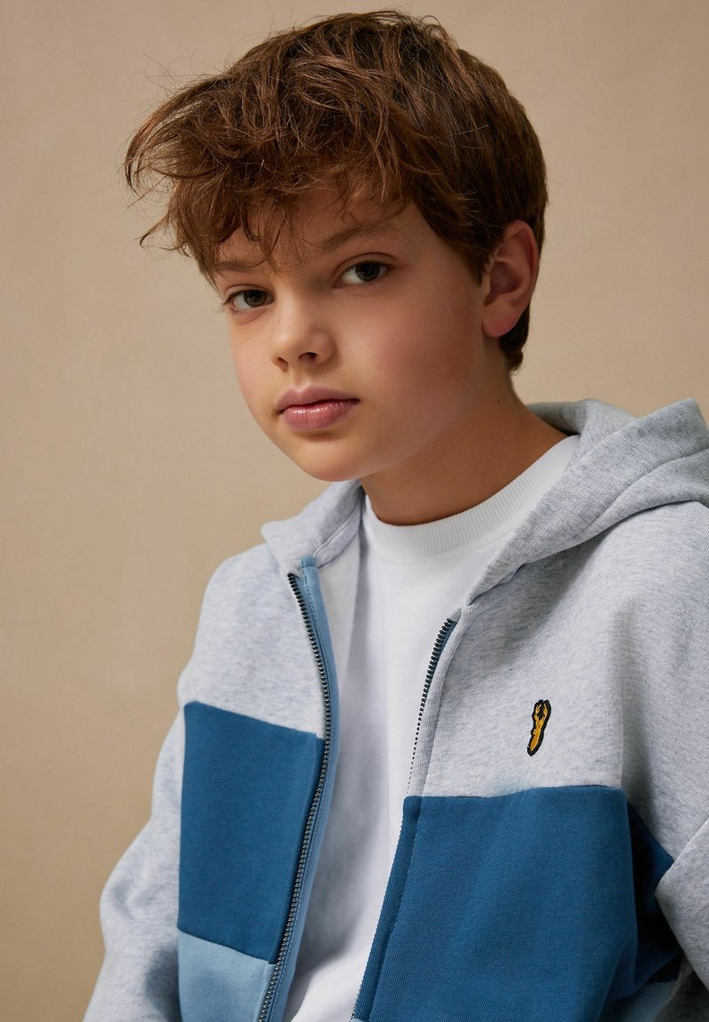 Sweat à Capuche Colour-block Pour Garçon - Marque NEXT, Coupe Décontractée