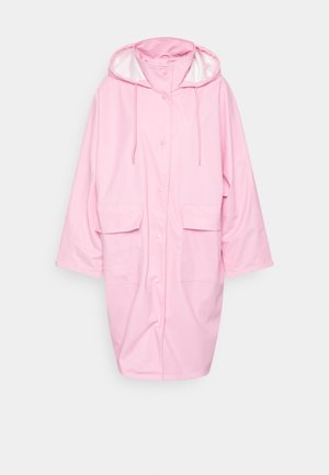 PCRAINY OVERSIZE - Vodotěsná bunda - prism pink