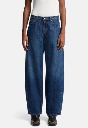 BAGGY FIT TWISTED BONNIE - Baggy jeans - dark blue