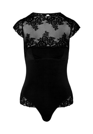 Hunkemöller, ROSIE HIGH NECK BODY - Body - caviar