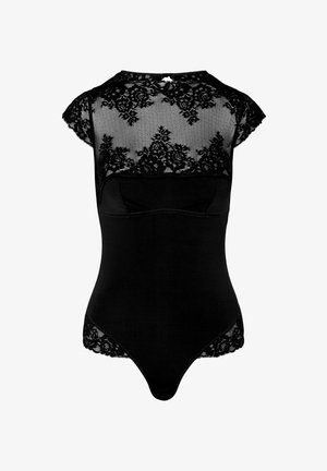 Hunkemöller, ROSIE HIGH NECK BODY - Body - caviar